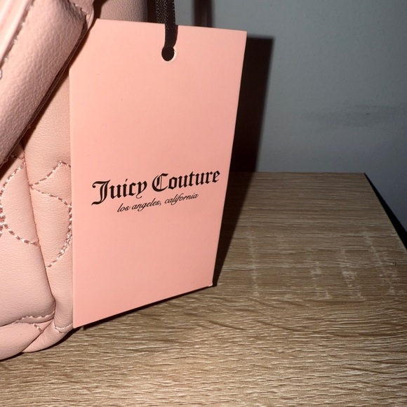 Juicy Couture Blush Heart Quilted Shoulder Bag - NWT - Picture 9 of 11